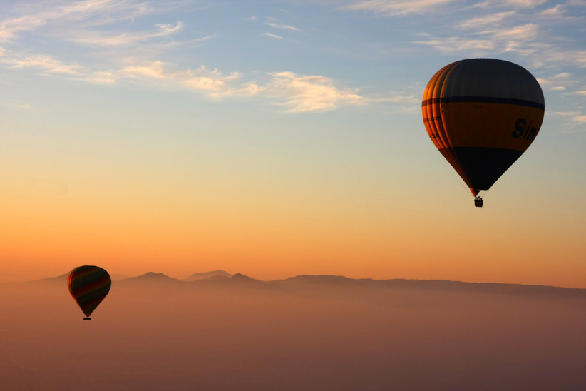 Exotic Sunrise Hot Air Balloon Without Breakfast